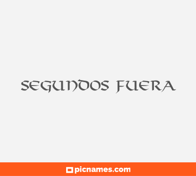 Segundos Fuera
